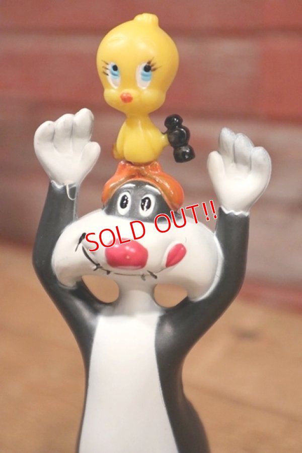 画像2: ct-191001-15 Sylvester & Tweety / 1978 Plastic Figure