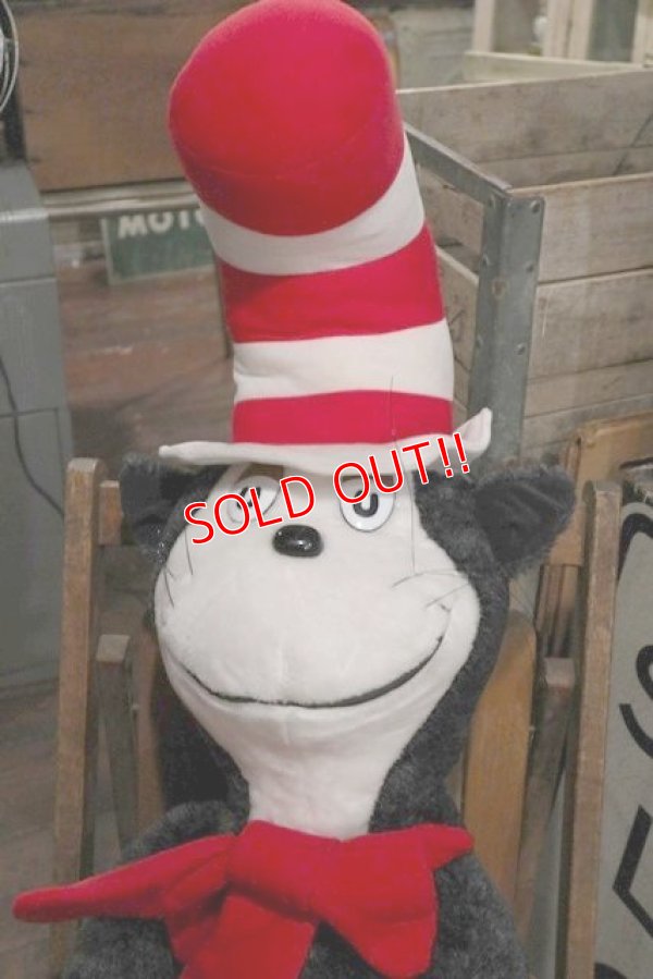 画像2: ct-190905-19 Cat in the Hat / 1983 Big Plush Doll