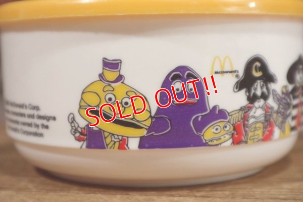 画像3: ct-191001-03 McDonald's / 1985 Plastic Bowl