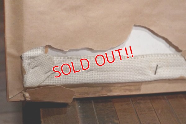 画像9: ct-190905-88 Garfield / 1980's Cross-stitch Wall Deco