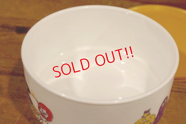 画像6: ct-191001-03 McDonald's / 1985 Plastic Bowl