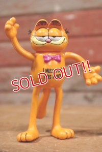 ct-191001-04 Garfield / DAKIN 1980's Bendable Figure
