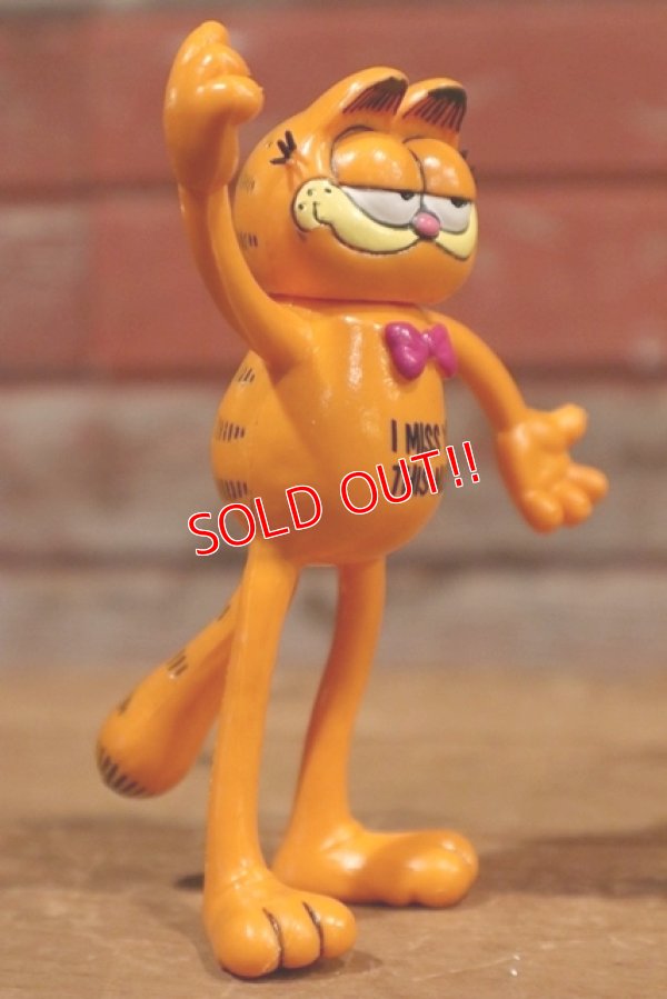 画像3: ct-191001-04 Garfield / DAKIN 1980's Bendable Figure