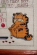 画像2: ct-190905-88 Garfield / 1980's Cross-stitch Wall Deco (2)