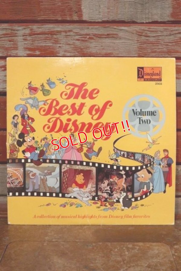 画像1: ct-190905-81 The Best of Disney Volume Two / 1970's Record