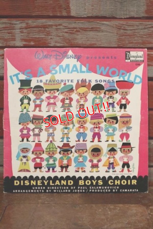 画像1: ct-190905-82 Walt Disney's It's A Small World / 1960's Record