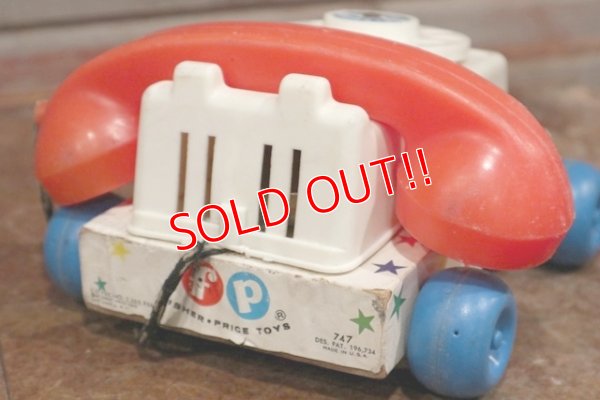 画像6: ct-190905-08 Fisher-Price / 1961 Chatter Phone #747