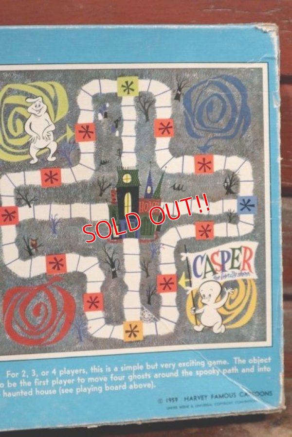 画像3: ct-190910-80 Casper / Milton Bradley 1959 Board Game