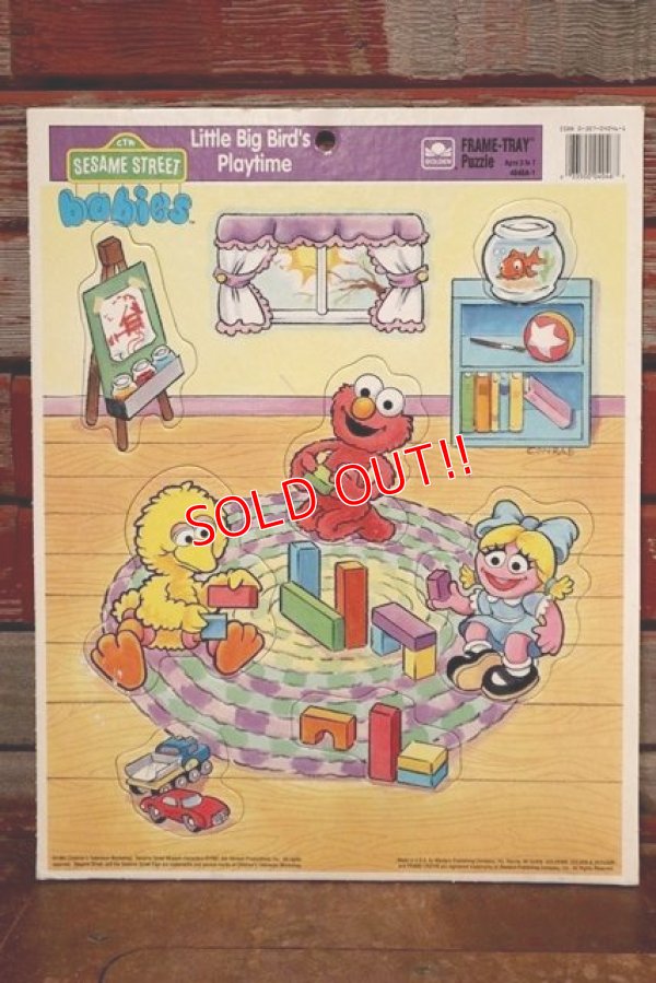 画像1: ct-190910-25 Sesame Street Babies / 1990's Frame Tray Puzzle