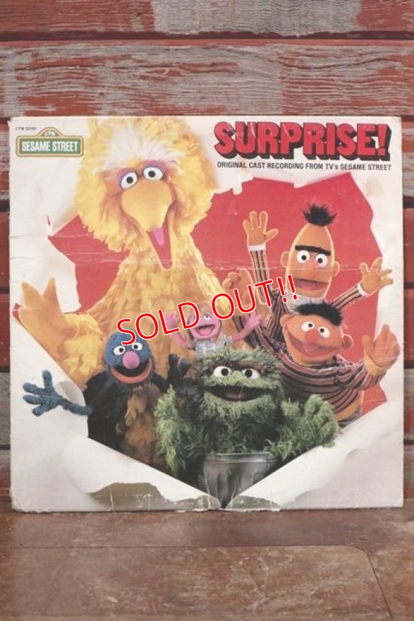 画像1: ct-190910-03 Sesame Street / SURPRISE! 1983 Record