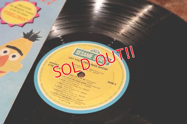 画像8: ct-190910-02 Sesame Street / LET YOUR FEELINGS SHOW! 1977 Record