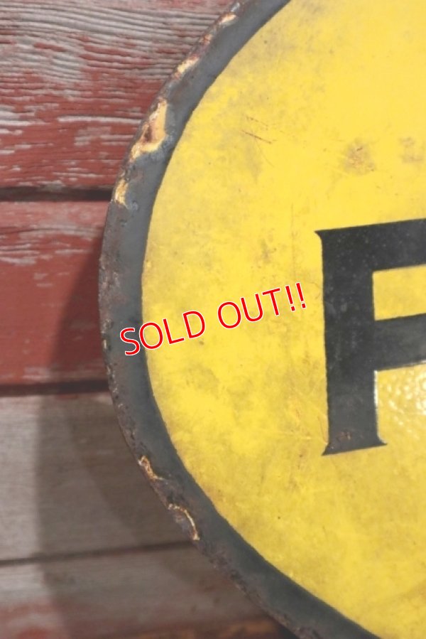 画像8: dp-191001-22 PENNZOIL / 1950's-1960's W-side Metal Sign