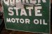 画像9: dp-190901-28 Quaker State / 1940's W-side Metal Sign