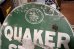 画像8: dp-190901-28 Quaker State / 1940's W-side Metal Sign