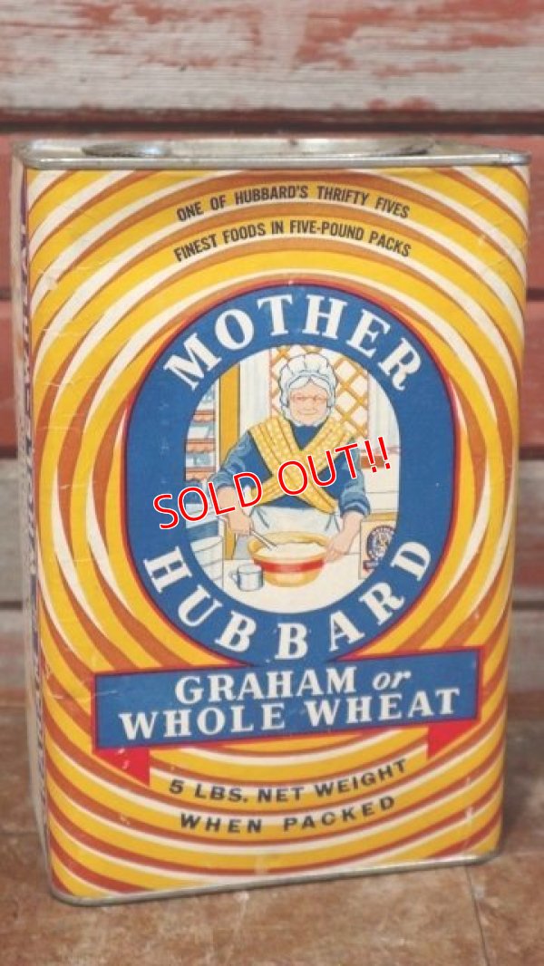画像1: dp-190901-22 MOTHER HUBBARD / Vintage Whole Wheat Can