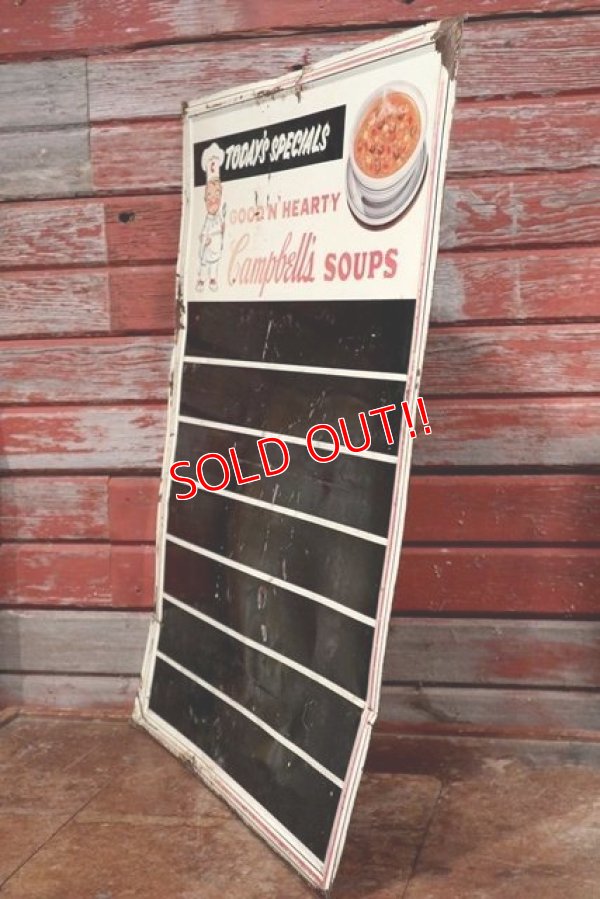画像4: dp-191001-29 Campbell's / 1960's-1970's Menu Board