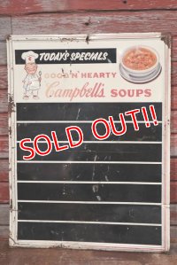 dp-191001-29 Campbell's / 1960's-1970's Menu Board
