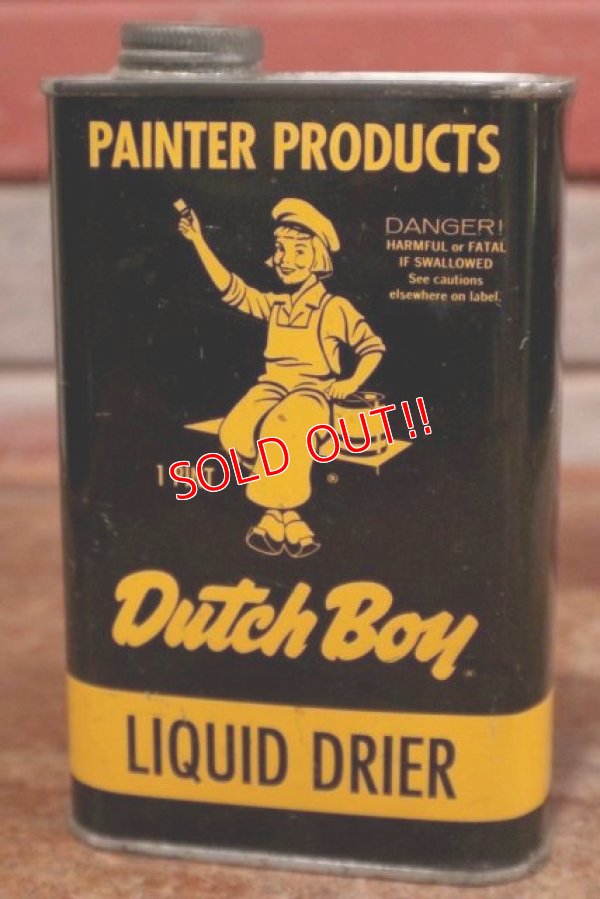 画像1: dp-191001-35 Dutch Boy / Vintage Liquid Drier Can
