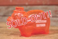 ct-191001-120 American Savings / Vintage Piggy Bank