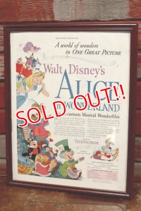 ct-191001-72 Alice in Wonderland / 1960's Advertisement