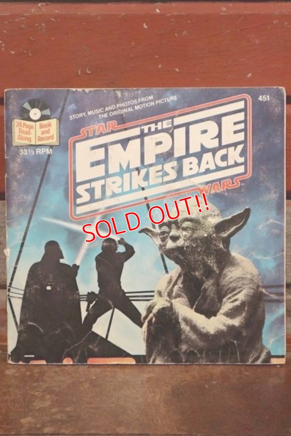 画像1: ct-190905-52 STAR WARS / The Empire Strikes Back Book and Record