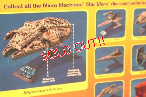 画像5: ct-191101-14 STAR WARS / Micro Machines Die-Cast Metal Millennium Falcon