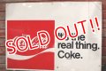 dp-191001-30 Coca Cola / 1960's-1970's Metal Sign