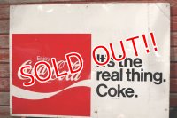 dp-191001-30 Coca Cola / 1960's-1970's Metal Sign