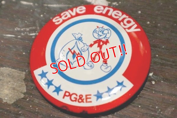 画像1: ct-191001-93 Reddy Kilowatt / Vintage Pinback