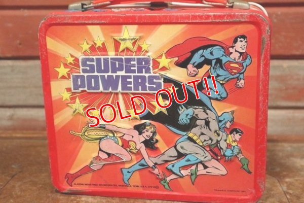 画像4: ct-190905-73 DC COMICS SUPER POWERS / ALADDIN 1983 Lunch Box