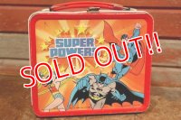 ct-190905-73 DC COMICS SUPER POWERS / ALADDIN 1983 Lunch Box
