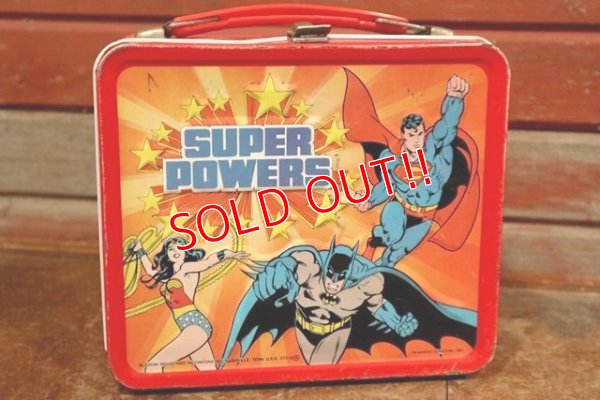 画像1: ct-190905-73 DC COMICS SUPER POWERS / ALADDIN 1983 Lunch Box