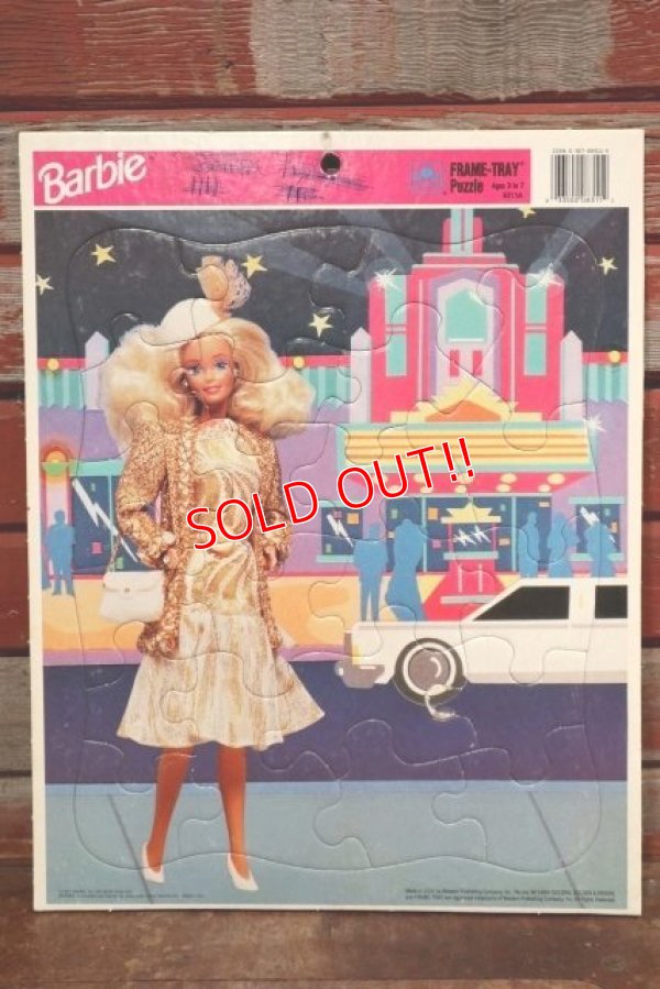 画像1: ct-190910-19 Barbie / 1990's Frame Tray Puzzle