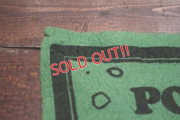 画像5: ct-191001-30 PEANUTS / 1960's Banner "Linus" Green