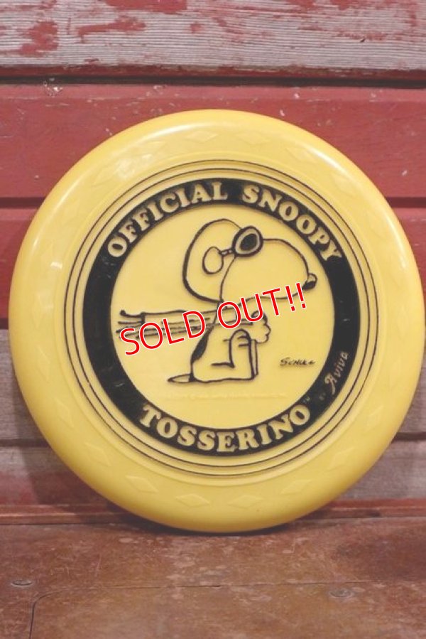 画像1: ct-191001-117 Snoopy / AVIVA 1970's Frisbee