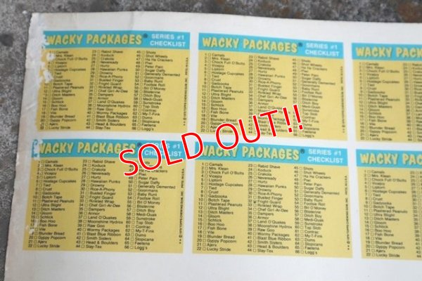 画像11: nt-191101-02 Topps / Wacky Packages 1979 Poster