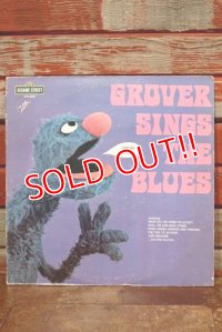 ct-150818-29 Sesame Street / Grover Sings The Blues 1970's Record