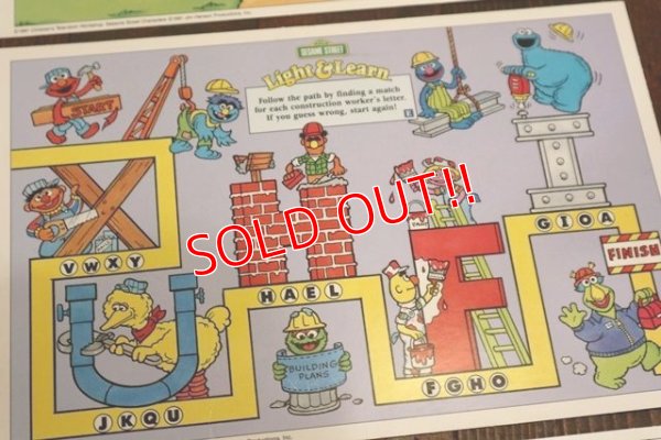 画像7: ct-190910-33 Sesame Street / Milton Bradley 1991 Light & Learn