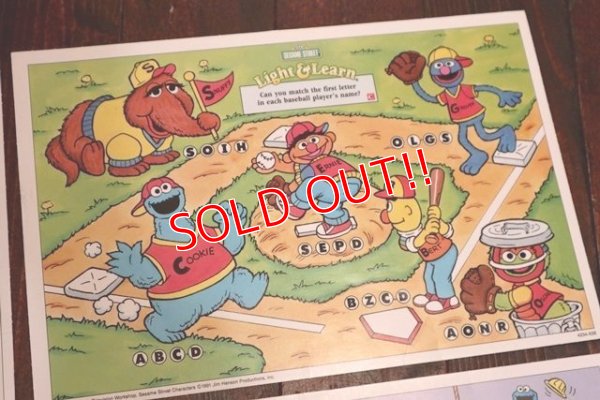 画像5: ct-190910-33 Sesame Street / Milton Bradley 1991 Light & Learn