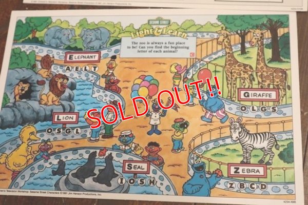 画像9: ct-190910-33 Sesame Street / Milton Bradley 1991 Light & Learn