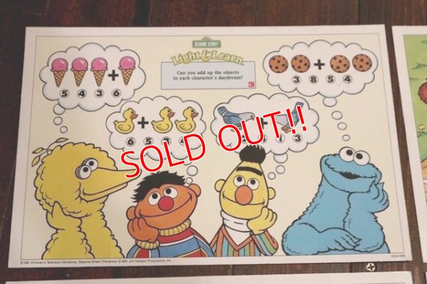 画像4: ct-190910-33 Sesame Street / Milton Bradley 1991 Light & Learn