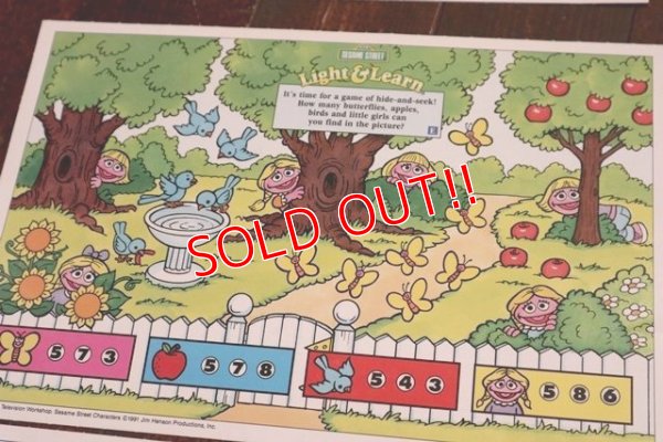 画像10: ct-190910-33 Sesame Street / Milton Bradley 1991 Light & Learn