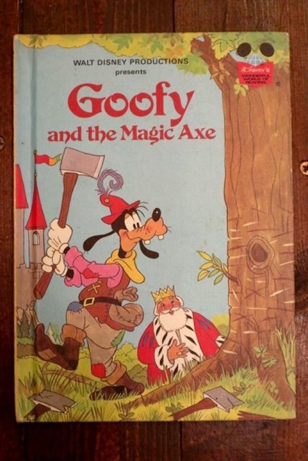 画像1: ct-191001-106 Goofy and the Magic Axe 1980's Picture Book