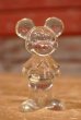 画像1: ct-191001-99 Mickey Mouse / 1970's Clear Plastic Figure (1)