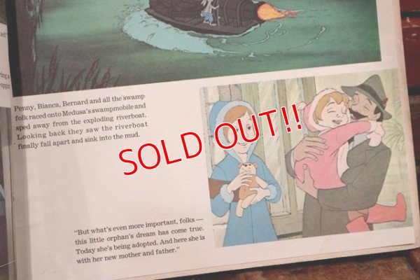 画像8: ct-190910-04 The Rescuers / 1970's Record & Book