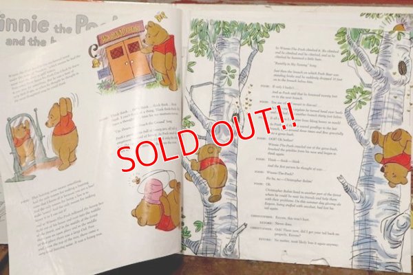 画像4: ct-190910-05 Winnie the Pooh and the honey tree 1970's Record & Book