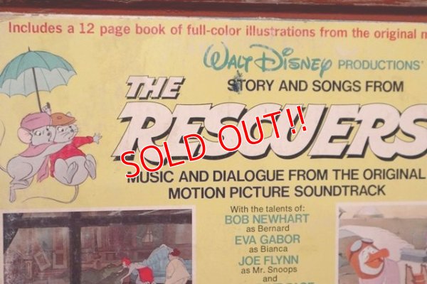 画像10: ct-190910-04 The Rescuers / 1970's Record & Book