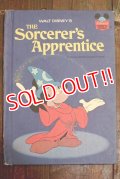ct-191001-105 Mickey Mouse / Fantasia The Sorcerer's Apprentice 1970's Picture Book