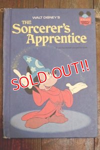ct-191001-105 Mickey Mouse / Fantasia The Sorcerer's Apprentice 1970's Picture Book
