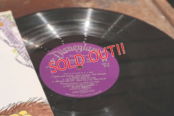 画像11: ct-190910-05 Winnie the Pooh and the honey tree 1970's Record & Book